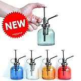 LAND PLANTS レトロなガラス製霧吹き ポリ ガラススプレイヤー PY-701 HABITER イエロー