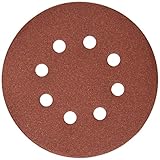 DEWALT DW4312 5-Inch 8 Hole 150 Grit Hook and Loop Random Orbit Sandpaper (25-Pack) [並行輸入品]