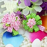 LexBlue（TM）ワンピースにより販売1ワンピースの女の赤ちゃんの美しいパールフラワーヘアアクセサリー子供のヘアクリップ幼児ドットヘアグリップ夏のスタイル