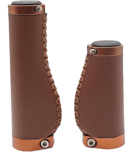 Amazon | BBxunsless バイクハンドルグリップ 135/95mm ロング