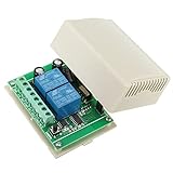AntRC ワイヤレスリレーリモートコントロールスイッチ433MHz 12V 10A 2CHチャンネルリモートコントロールスイッチ