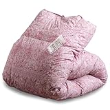 タンスのゲン 羽毛布団 ダブル【コインランドリーで洗える！】W防ダニ ダウン90％ 充填量1.4kg 日本製 7年保証 洗える ウォッシャブル 掛け布団 10119002(89155)