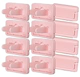 【plum forest】 パステル コンセント キャップ カバー ピンク 12個セット