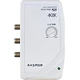 マスプロ電工(MASPRO) 3224MHz対応 UHF テレビ・レコーダーブースター 地上デジタル放送 2出力 HSマーク規格 利得調整 電流通過 1032～3224MHz(BS・CS)通過 EP2UTRBC