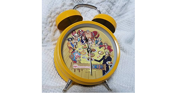 Amazon ワンピース 日本ハム 目覚まし時計 当選品 ルフィ ゾロ サンジ ナミ ロビン チョッパー 限定 フランキーブルックわんぴーす じゃんぷ 名作 アニメ 萌えグッズ 通販