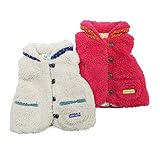 【アウトレット】mother goose (マザーグース)リバーシブルベスト (80～130cm) キムラタンの子供服 ローズピンク 80 (11078x11378-153)