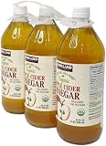 【 コストコ 】カークランドシグネチャー オーガニック アップルサイダー酢 946ml x 3本