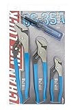 Channellock GS-3SA Tongue and Groove Plier set:426,420,440 and 61A (3 Piece) [並行輸入品]