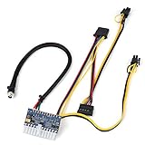 Richer-R PC電源モジュール 24ピンDC ATX/MINI/ITX PSU 12V DC入力250W出力スイッチPC用電源モジュール