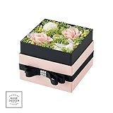 RoseDesign プリザーブドフラワー フラワーアレンジメント ギフト マルーンピンク