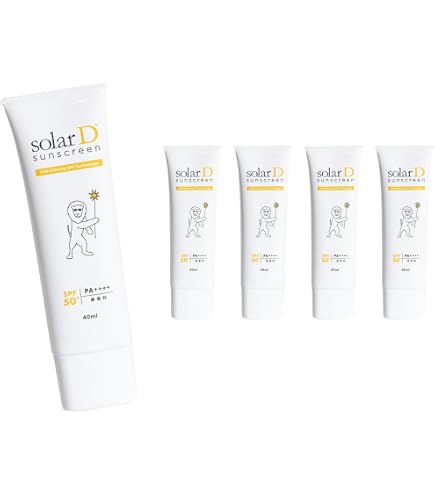 Amazon.co.jp: 【5本セット/ソーラーDサンスクリーン 40ml Girl