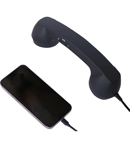 【中古】「未使用品」iPhone ipad 用 受話器 ！！ レトロ で おもしろ 便利 スマホ グッズ 黒色 Amazon.co.jp: iPhone ipad 用 受話器 ！！ レトロ で おもしろ 便利