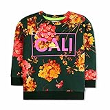 Cherry Crumble California SWEATER ベビー・ガールズ カラー: グリーン