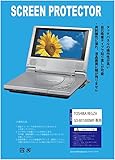【ブルーライトカット 超透明(透過率:92%以上)】液晶保護フィルム ポータブルDVDプレーヤー TOSHIBA REGZA SD-BP1000WP 用互換（ブルーライトカット・透明）