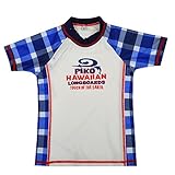 キッズ ジュニア 子供用 半袖 ラッシュガード 水着 日焼け対策 男の子 男児 fo-rsb28 130cm No.02