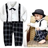 Cuteshower ベビー服 フォーマル 男の子 ロンパース 結婚式 発表会 お宮参り 80cm