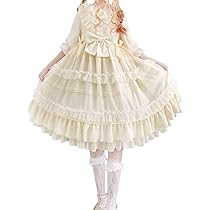 Amazon.co.jp: ワンピース ロリータ 半袖 ロリータ服 森ガール
