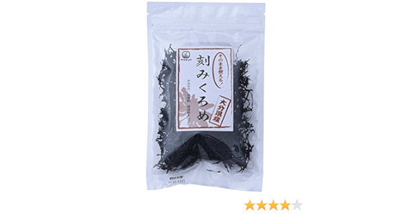 Amazon そのまま使える 刻みくろめ 乾 大分県産 g ヤマチュウ 山忠 海藻類 通販