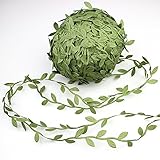 Zehui 77メートルシミュレーションFoliage Leaves Garlands DIYアクセサリー人工Vines Leaves壁ガーデンウェディングパーティーの装飾花輪