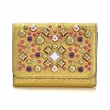 CHRISTIAN LOUBOUTIN(クリスチャンルブタン） ルブタン ミニ財布 マカロン MACARON MINI WALLET 三つ折り財布 3175229 0032 G034 [並行輸入品]