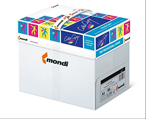 モンディ カラーコピー A4 90g/㎡ 2,500枚（500枚×5冊）mondi Color