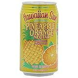 ハワイアンサン パイナップル・オレンジ・ネクター340ml缶×24本入×（2ケース）