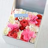 花由 ボックスフラワー 生花 ◆hana cube◆ ホワイトデーver