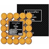 COCODOR ココドール ティーライト キャンドル 100個入り ハニーピーチ(Honey Peach) 約3-5時間持続 イタリア製キャンドル - プレゼント 女性 誕生日 記念日 線香 贈り物 ギフト 人気