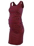 Liu & QuレディースマタニティノースリーブタンクドレスMamaスクープネックベビーシャワーVestido US サイズ: S