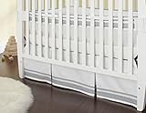 Just Born Crib Skirt, Grey by Just Born
