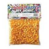 AteaMart DIYビーズ 5mm 1パック当たり1000ピース ピュアカラー (オレンジ)並行輸入品