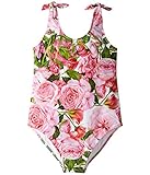 [ドルチェアンドガッバーナ] Dolce & Gabbana Kids ガールズ Swimsuit (Toddler/Little Kids) 水着 Rose Print 2T (Toddler) [