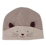 可愛い 毛糸 帽子 赤ちゃん ベビーコットンキャップ キッズ 子供 新生児 ねこ 耳付き ワッチキャップ