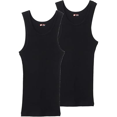 80s HANES タンクトップ L フェードブラック ヘインズ Hanes タンクトップ 「Hanes/ヘインズ」BEEFY ビーフィー リブ