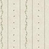 York Wallcoverings yc3361 Mini Leavesストライプ壁紙、 YC3361 1
