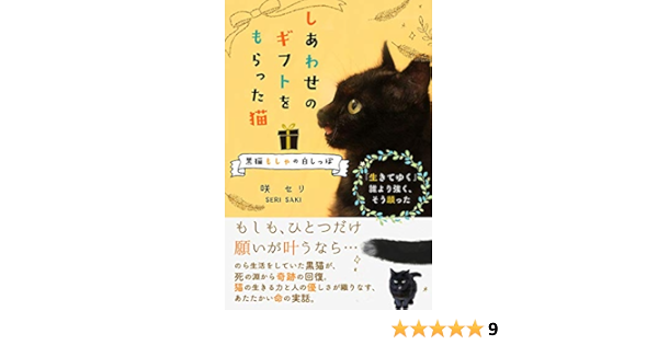 しあわせのギフトをもらった猫 黒猫もしゃの白しっぽ 咲 セリ Kindle本 Kindleストア Amazon