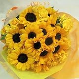 生花 ひまわり ナチュラルブーケL