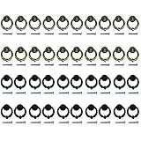 Fenteer ホームインテリア　キャビネット　ドア　ドローアド　レッサー　戸棚プルハンドル　ノブリング