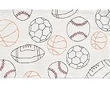 The Rug Market 71154D Handmade Rugs, Balls, Multicolor [並行輸入品]