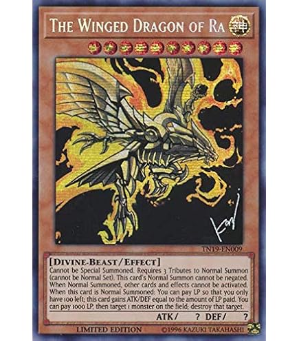 Yu-Gi-Oh - Obelisk The Tormentor - MVPC-EN001 - Gold Rare
