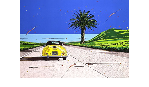 Amazon 鈴木英人 版画 クアーズ カラー アートフレーム ポスター オンライン通販