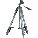 Fotopro 三脚 120cm 4段階 調節 小型 3WAY 雲台 収納袋 ビデオカメラ カメラ デジカメ 一眼レフ 対応 アルミ製 DIGI-204 GM ガンメタリック