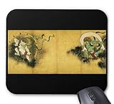 尾形光琳『 風神雷神図 』のマウスパッド：フォトパッド（ 日本の名画シリーズ ）
