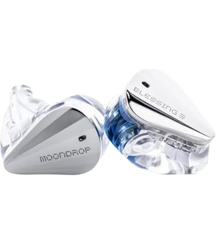 Moondrop Blessing2 1DD 4BA モニターイヤホン シルバー Amazon.co.jp: Moondrop Blessing2 1DD 4BA ハイブリッド
