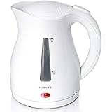 【coco iine】 電気ケトル ワンプッシュオープン電気ケトル 1.2L (ホワイト)