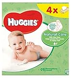 Huggies Baby Wipes Natural Care Quads 56 - ハギーズの赤ちゃんは自然なケアクワッド56を払拭します (Huggies) [並行輸入品]
