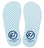 WALK 子供用くつ中敷き インソール【チェック柄】 (13cm)