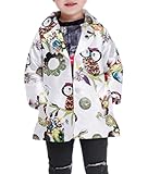 (ウォ２U)Woo2u キッズ 女の子 ガールズ 子供服 可愛い 動物 長袖 Aライン カジュアル 通勤 通学 三五七 入学式 防寒着 春夏 ジャケット チュニック 運動 コート 上着 120