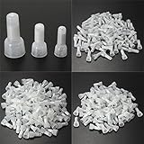 Lucksender 200pcs Closed End Crimp 22-16 16-14 12-10 AWG Wire Connector Terminal [並行輸入品]