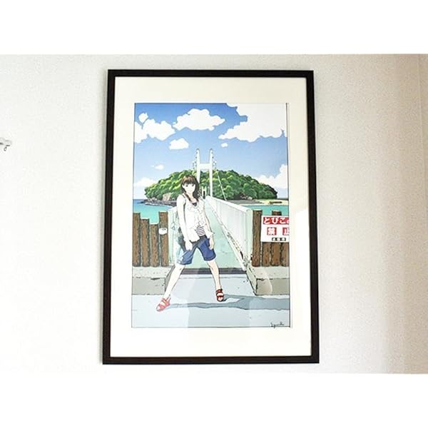 Amazon.co.jp: 江口寿史 複製原画 A LONG VACATION 40th ロング 